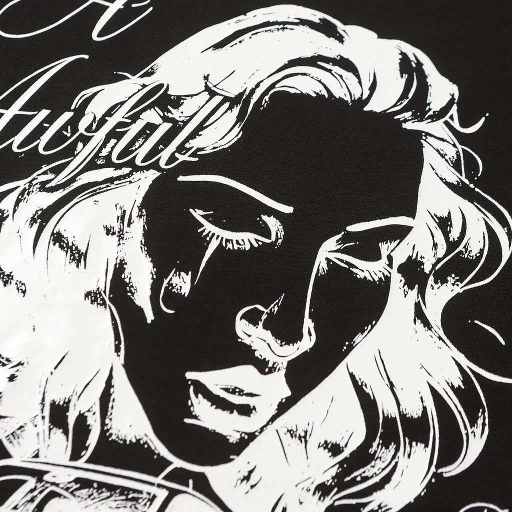 THAT'S A AWFUL LOT OF COUGH SYRUP Persona Graphic Short-Sleeve T-Shirt ¡ª detail